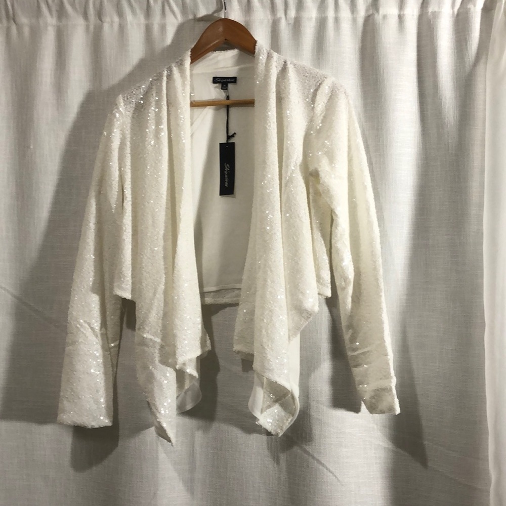 Sequin Freyaway Blazer